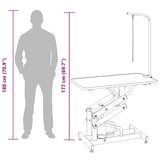 Hydraulic Bath Grooming Table for Dogs Cats Pets Adjustable 170172