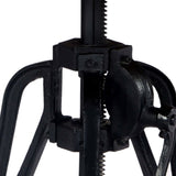 Side Table 60x cm Solid Mango Wood and Cast Iron 247915