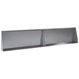 Retaining Wall 8 pcs 300 x 100 x 40 cm Galvanised Steel Silver 3449252