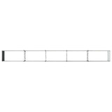 Raised Garden Bed Black 400 x 40 x 55 cm cold-rolled steel 8006275
