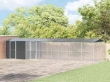 Bird Cage Anthracite 860 x 310 x 247 cm Galvanised Steel 3325164