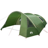 Tunnel Tent 6-Person Green and White 700 x 590 x 215 cm 42004047