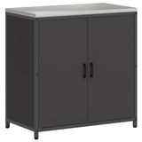 Kitchen Storage Set HATTEM 3 pcs Black Cold-rolled Steel 3392701