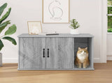 Cat House Grey Sonoma 85 x 55 x 50 cm Engineered Wood 8000740