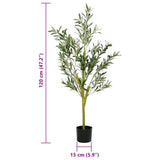 Artificial Olive Tree 450 Leaves 120 cm Green 4103568