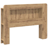 Headboard Cabinet Artisan Oak 100 cm Engineered Wood 8001263