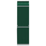 Log Holder Green 40x45x170 cm Galvanised Steel 364538