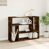 TV Cabinets 2 pcs Smoked Oak 100x30x50 cm Engineered Wood 840797