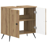 Bathroom Sink Cabinet BREDA Artisan Oak 59.5 x 31.5x 59 cm 897454