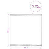 Tarpaulin with Eyelets 2 pcs Green 3 x 3 m 260 gsm PE 3429756