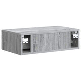 Wall-Mounted Side Table Grey Sonoma 59 x 34.5 x 17 cm 897981