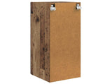 Wall-Mounted Cabinet Old Wood 33 x 34.5 x 90 cm Engineered Wood 899273