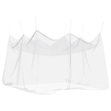 Garden Mosquito Net 156 Mesh White 4 x 4 x 2.5 m Polyester 42033541