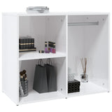 Dressing Cabinet High gloss white Engineered wood Medium Storage 808852