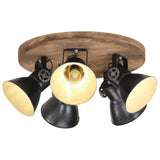 Ceiling Lamp 25 W Black 50x50x25 cm E27 371831
