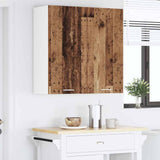 Hanging Cabinet Old Wood 80 x 31 x 80 cm Engineered Wood 884288