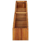 Garden Raised Bed 200x30x25 cm Solid Acacia Wood 45920