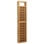 5-Panel Room Divider/Trellis Solid Fir Wood 201.5x180 cm 316480