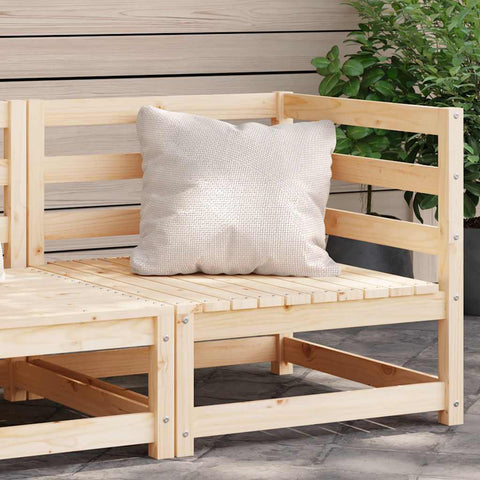Garden Corner Sofa Solid Wood Pine 805660
