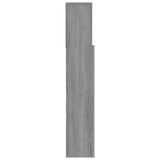 Headboard Cabinet Grey Sonoma 120x19x103.5 cm 817247