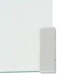 244189 Coffee Table Tempered Glass 98x45x30 cm Clear