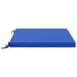 4-Piece Seat Cushions SOEST 4 pcs 100% Polyester Royal Blue 945024