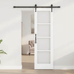 Sliding Door Manual ORKDAL White 61 x 198.5 cm Wood and metal 3332434