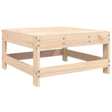 4 Piece Garden Lounge Set Solid Wood Pine 825534
