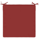 4-Piece Seat Cushions SOEST 4 pcs 100% Polyester Wine Red 944990
