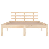 Bed Frame without Mattress Solid Wood 120x200 cm 814749