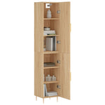 Highboard Sonoma Oak 34.5x34x180 cm Engineered Wood 3198780