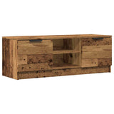 TV Cabinet Old Wood 102x35x36.5 cm Engineered Wood 856858