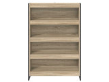 Book Cabinet 2 pcs Sonoma 80 x 30 x 155 cm Engineered Wood 3403005