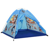 Children Play Tent with 250 Balls Blue 120x120x90 cm 3107742