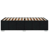 Bed Frame without Mattress Black 90x190 cm Single Fabric 3284799