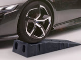 2 Pieces Car Ramps Heavy Duty 2.5 Ton Motorhome Levelling Ramps, Plastic Garage Workshop Car Lift, T3398P349492
