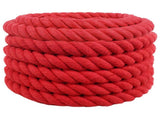 Rope Red 5 x 5 x 1000 cm Cotton 42011937