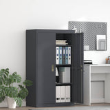 Storage Cabinet Anthracite 80 x 40 x140 cm Steel 3406180