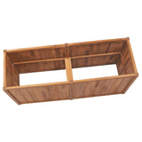 Garden Raised Bed 150x50x70 cm Solid Teak Wood 48974
