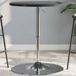 ZNTS Bar Table Base 45x90 cm Chromed Steel 4007196