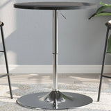 ZNTS Bar Table Base 45x90 cm Chromed Steel 4007196