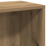 Book Cabinet Artisan Oak 50x25x80 cm Engineered Wood 855781