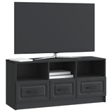TV Cabinet with Drawer Black 102 x 34.5 x 47 cm Engineered Wood 895826