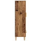 Highboard Old Wood 70x31x115 cm Engineered Wood 856914