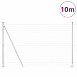 Welded Wire Fence with Concrete Base 10 x 1.5 m 3351057