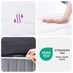 Pocket Spring Mattress for Kids Medium 80x160 cm 372807