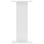 ZNTS Plant Stands 2 pcs White 30x30x60 cm Engineered Wood 3307855