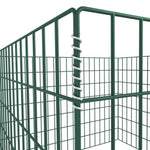 ZNTS Square Mesh Garden Composter 100 x 100 x 70 cm 141206