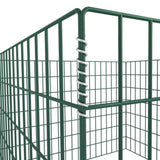 ZNTS Square Mesh Garden Composter 100 x 100 x 70 cm 141206