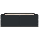 Bed Frame without Mattress Black 120x190 cm Small Double 3280952